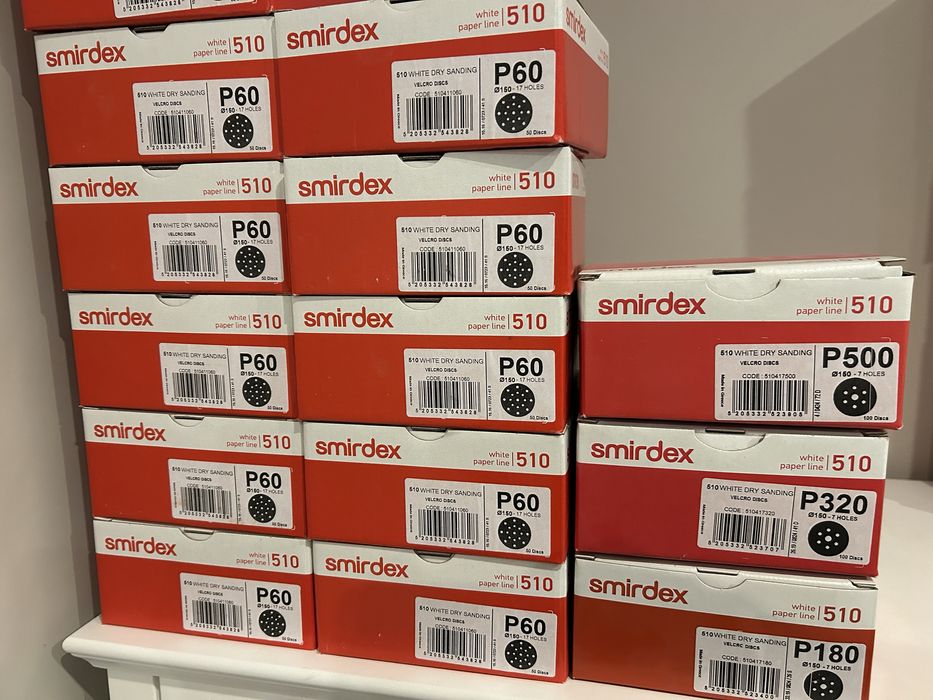 Krazki ścierne Smirdex 150mm