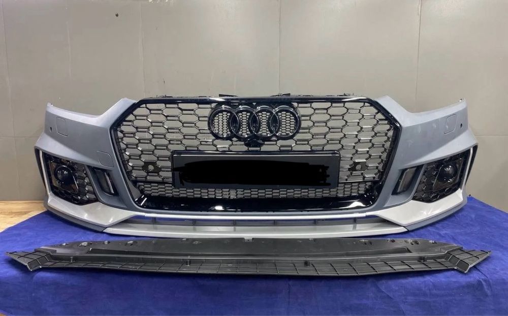 Бампер передний решетка AUDI A5 F5 B9 8W RS5