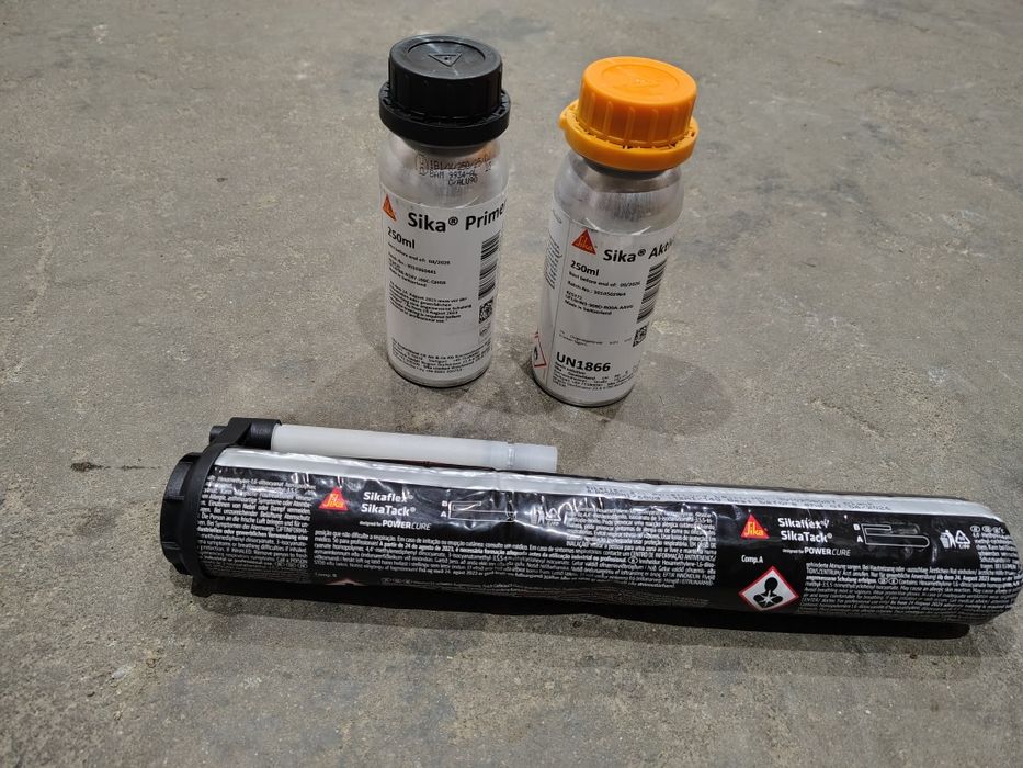 Klej do szyb Sika komplet aktywator 100 primer 206 G+P