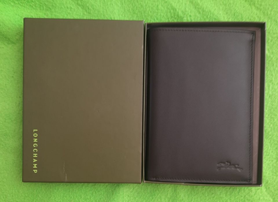 Longchamp original мужской кошелёк