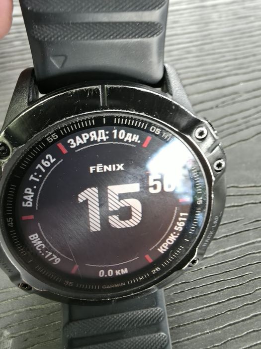 Дисплей Garmin fenix 6x