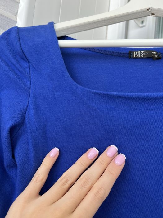 Синій топ xs-s