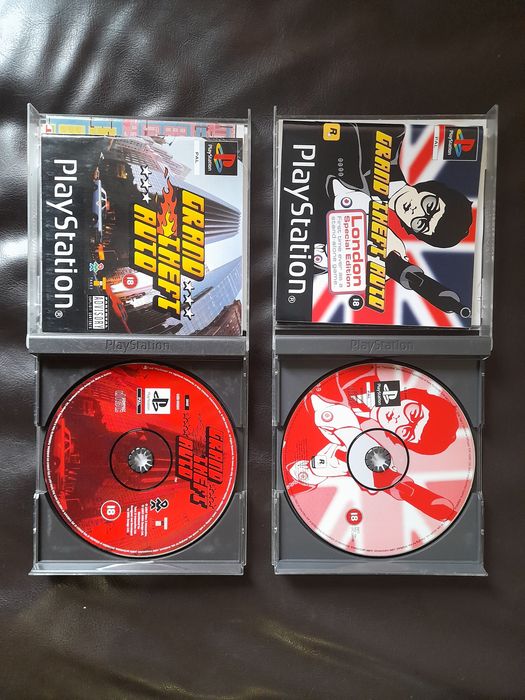 Sprzedam gry kolekcjonerskie GTA na PS1