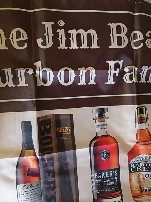 Jim Beam коньяк постер плакат банер декор кафе бару