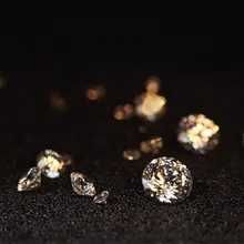 Diament Moissanit Brylant 6mm-0.8CT VVS1-D