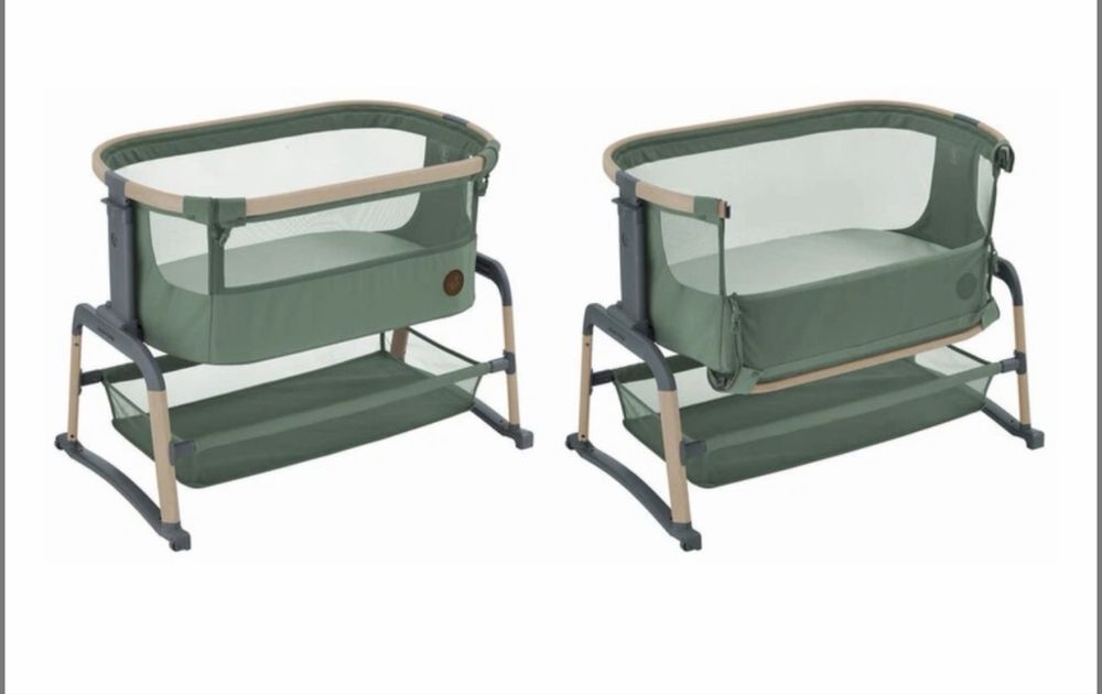 Приставне ліжечко MAXI-COSI Iora Air Beyond Green