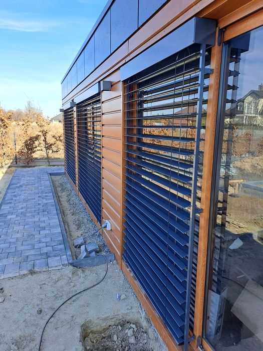 Żaluzje zewnetrzne z90 c80 pergola aluminiowa