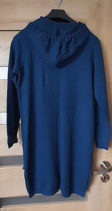 Sweter damski, tunika z kapturem XL