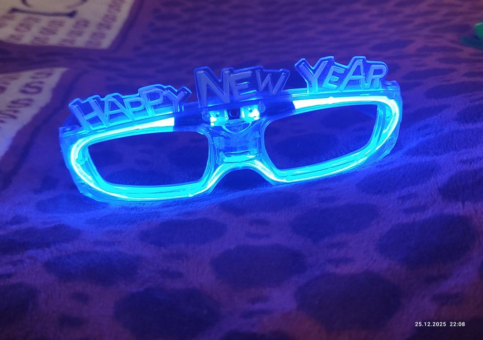 Окуляри з підсвічуванням, неонові окуляри для вечірок