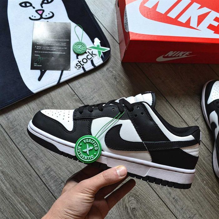 Мужские кроссовки Nike Dunk Low Retro 'White Black Panda' 40-45