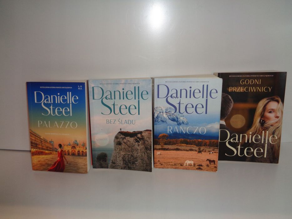 Danielle Steel x4: Palazzo, Bez śladu, Ranczo, Godni przeciwnicy