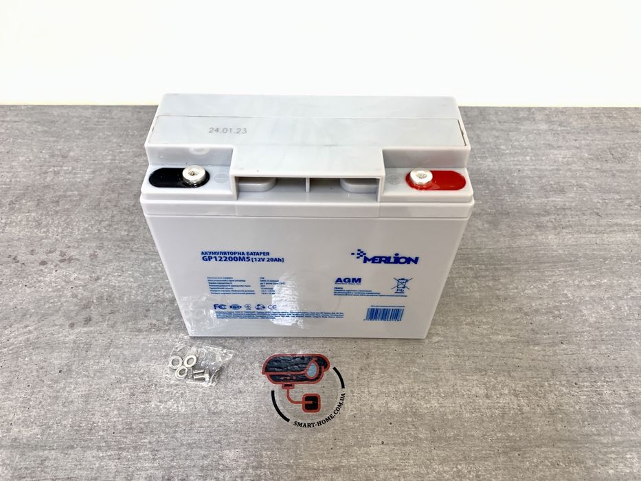 Аккумулятор 12В 20А Гель АГМ Гелевый для ИБП ДБЖ бесперебойника 18 7 9: ...