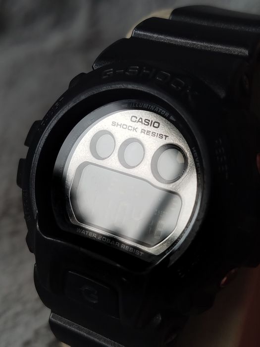 Zegarek Casio G-Shock GMD-S6900SM classic digital black shock resistan