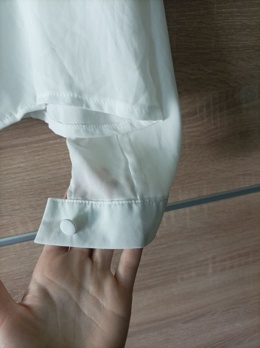 Biała koszula, S, wiskoza