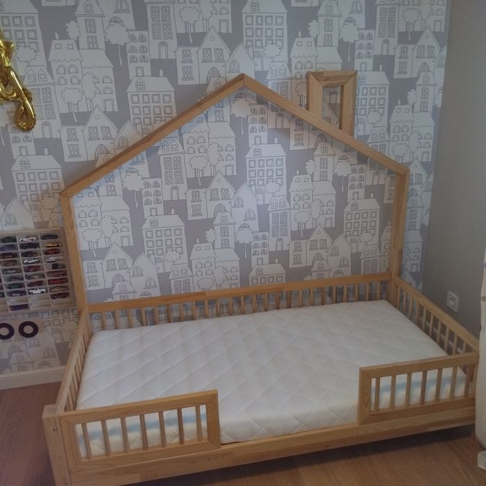 Łóżeczko dziecięce z materacem 160x80