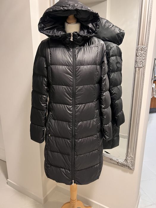 Ralph lauren  puchowa czarny płaszcz  damski M 38 wiosenny