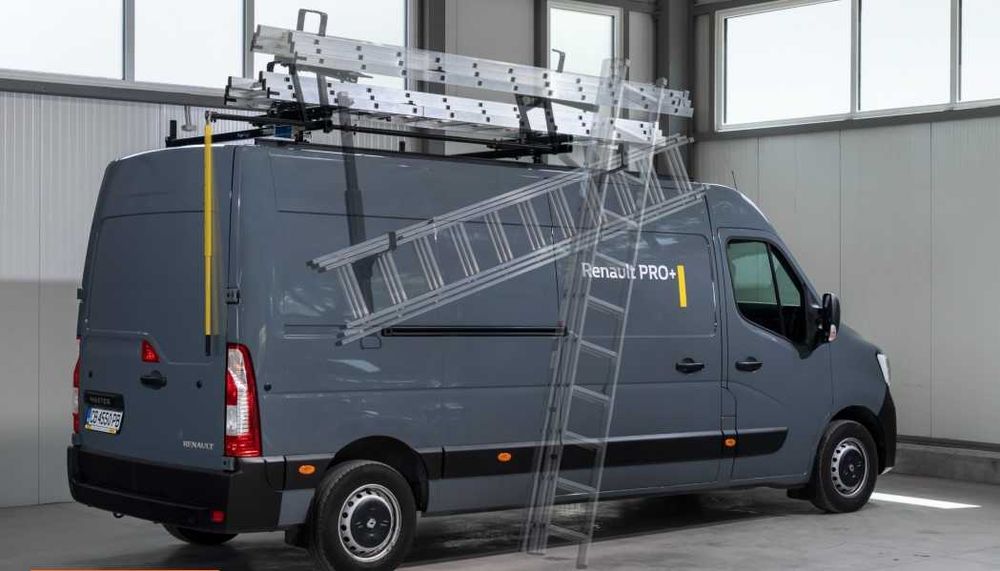 Platforma bagażnik dachowy na drabinę Crafter Master Boxer Sprinter