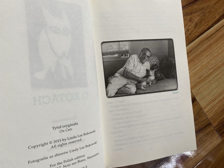Charles Bukowski, O kotach