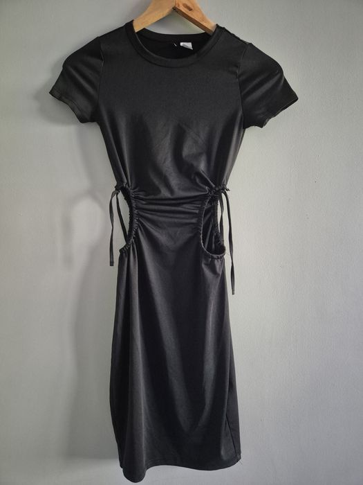 Sukienka z rozcięciami xxs H&M