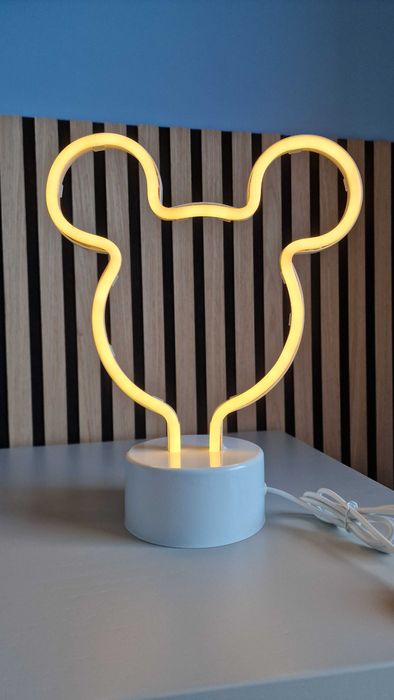 Candeeiro LED Mickey – Luz Decorativa