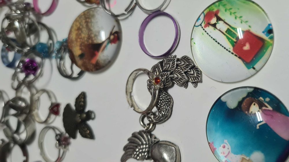 Lote Bijuteria para DIY / Manualidades / Loisirs Créatifs (Com Caixa)