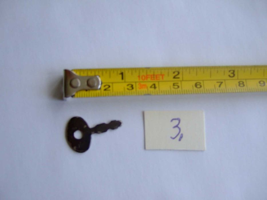 Stary kluczyk do kasetki, cukiernicy, szkatułka, meble, sepety Nr 3