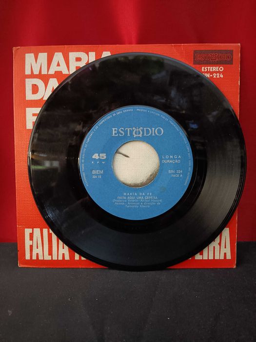 4 Vinis Fado - Maria da Fé (LPs e Singles
