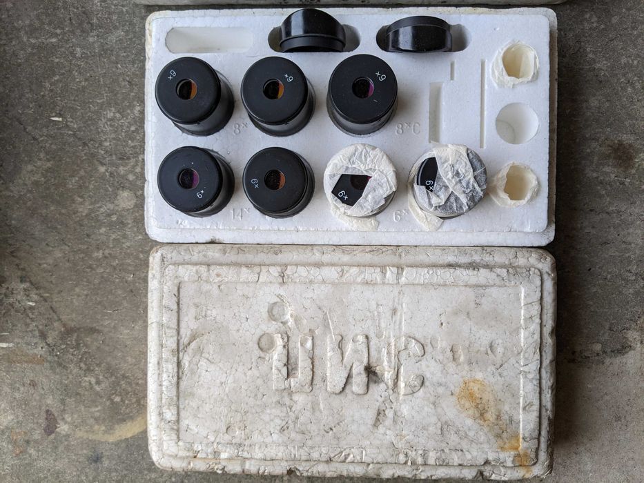 Комплектуючі до мікроскопів МБС-1, МБС-9, МЕТАМ Р-1, ММУ - 3У4.2