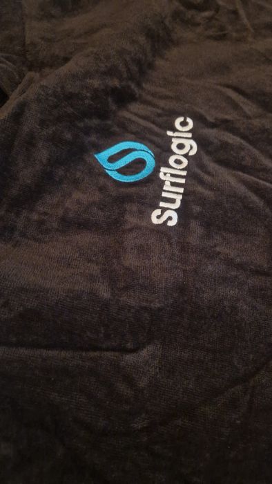 Poncho Surf Logic Black Surfing morsy morsowanie mikrofibra Bawełna 10