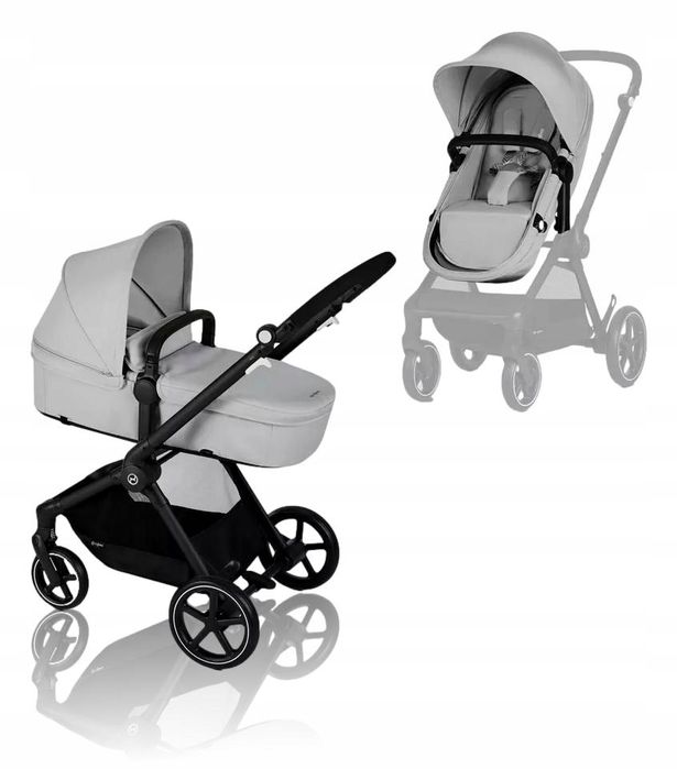 Wózek wielofunkcyjny 2w1 Cybex Eos Lava Grey