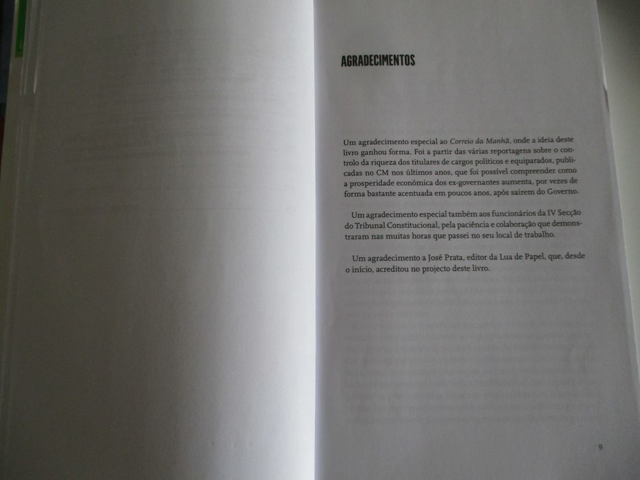 Livro Como os Políticos Enriquecem em Portugal - António Sérgio Azenha