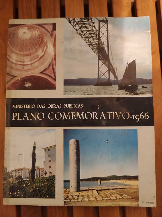 Livro Plano Comemorativo 1966 Ministério das Obras Públicas