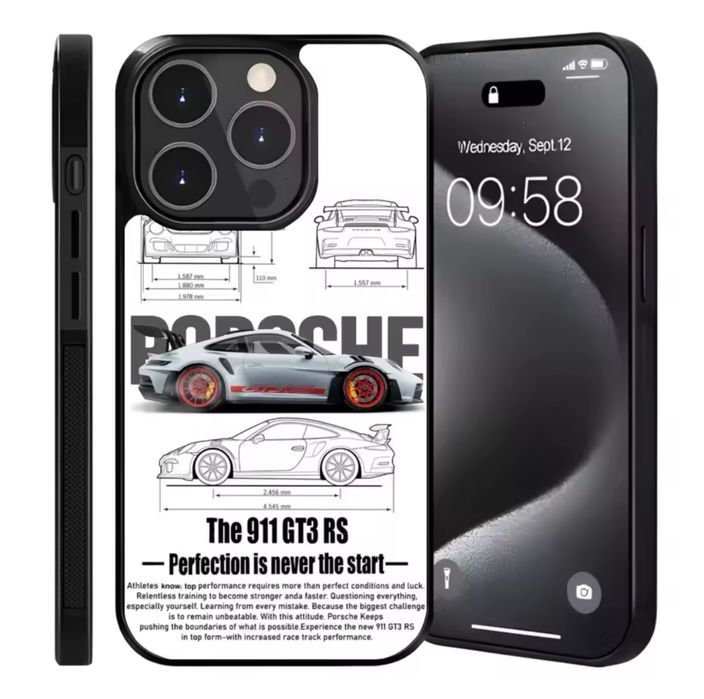Etui na iPhone z motywem Porsche 911 GT3 RS