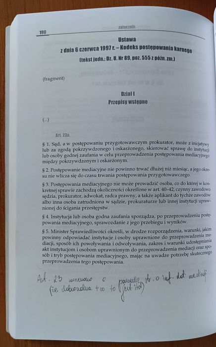 Anna Kalisz, Adam Zienkiewicz "Mediacja sądowa i pozasądowa. Zarys wykładu"
