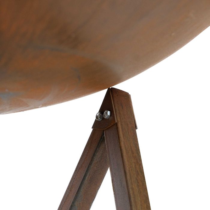 Palenisko ogrodowe Corten NA PREZENT 70/80 cm Stal 3 mm Grill Ognisko