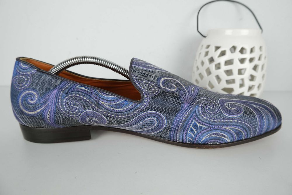 ETRO milano włoskie  mokasyny męskie  43