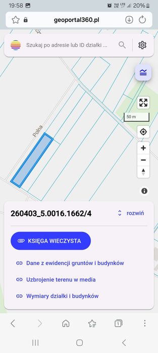 Działka z Warunkami Zabudowy Tokarnia / Wolica cena ostateczna - Widok 6