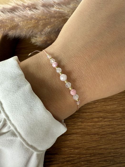 Bransoletka z kamieni naturalnych