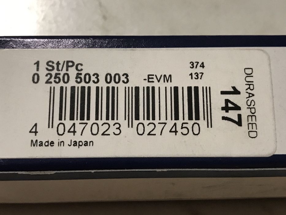 Свічка накалювання BOSCH 0250503003 11v (Japan)