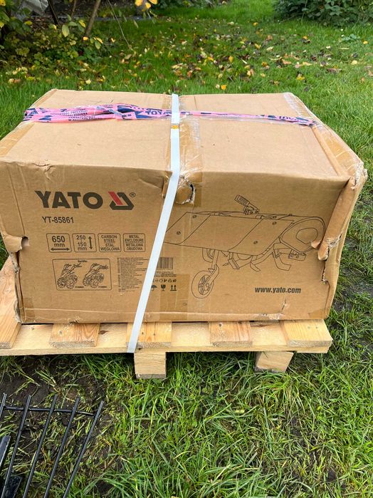 Ciągnik jednoosiowy Loncin 420cm3 13KM glebogryzarka 65cm + kopaczka