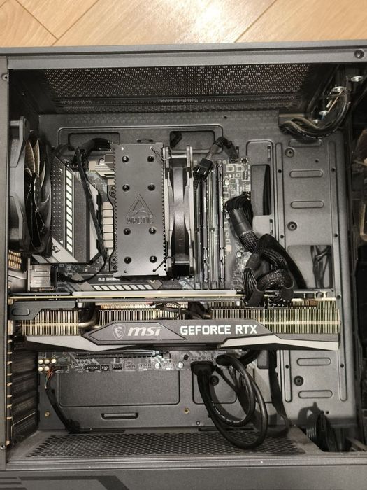 Компьютер. Видеокарта MSI RTX3070 8gb процессор intel core i5 10400f