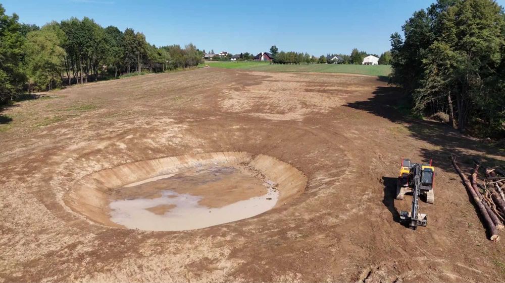 Zagospodarowanie terenu ,przygotowanie pod budowe, roboty ziemne,drogi
