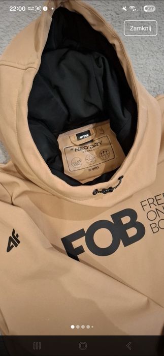 Kurtka Snowboardowa 4F