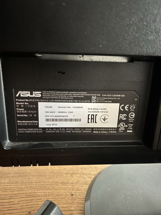 Monitor Asus LCD 18 Polegadas Usado438774395076628481