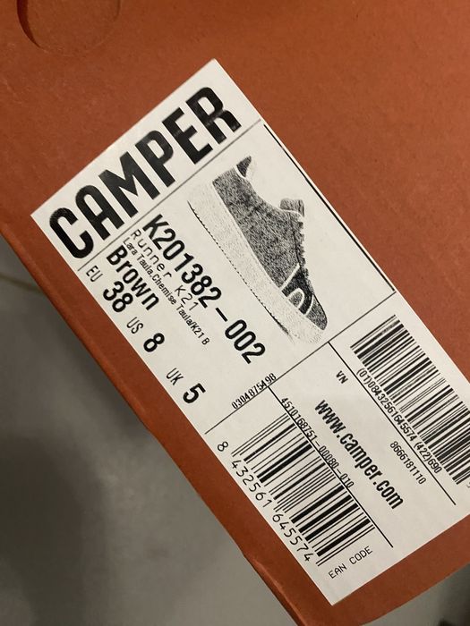 Buty Camper 38 musztardowe