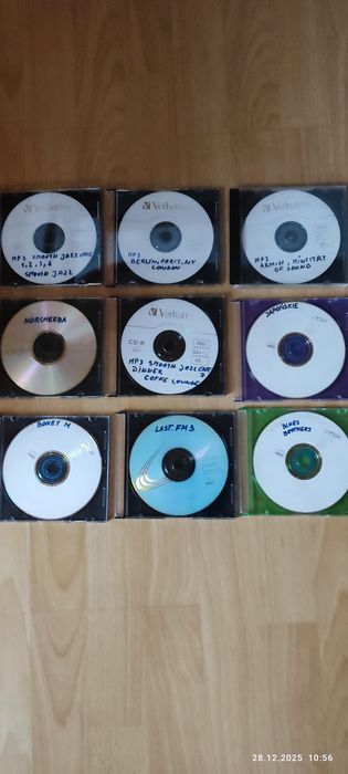 Płytki CD-R używane  muzyka