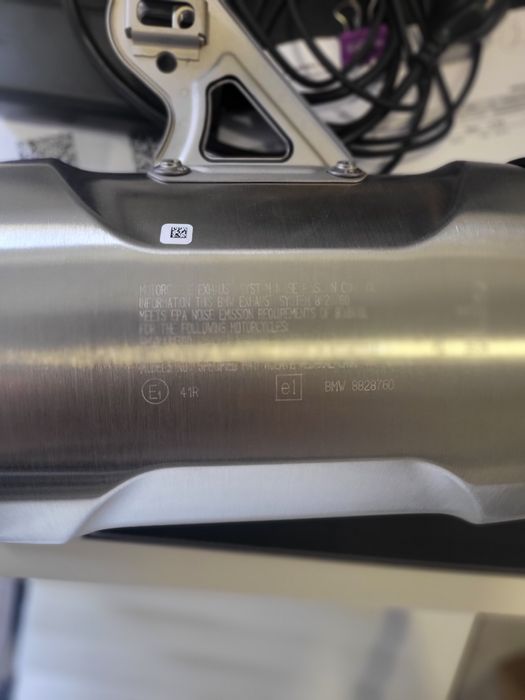 Ponteira escape original BMW R1300 GS / GSA 2024