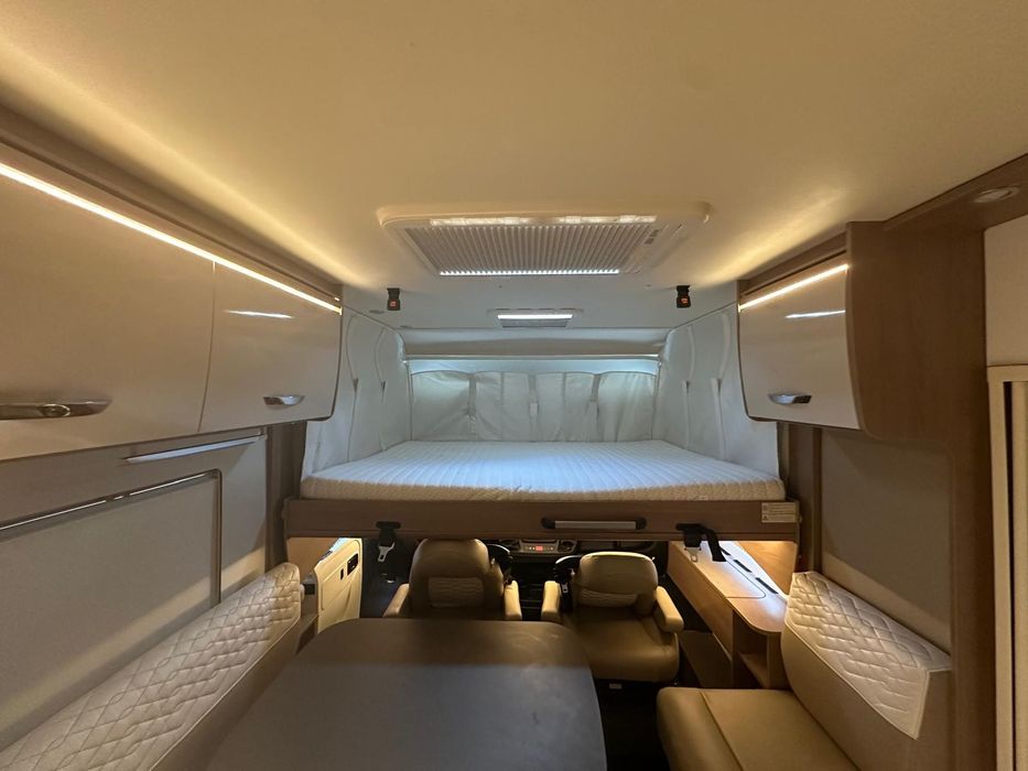 Autocaravana Burstner cama central