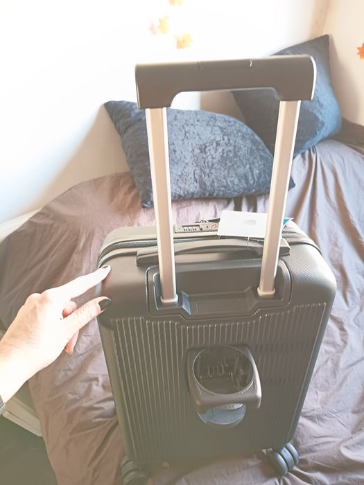 Mala de viagem com código