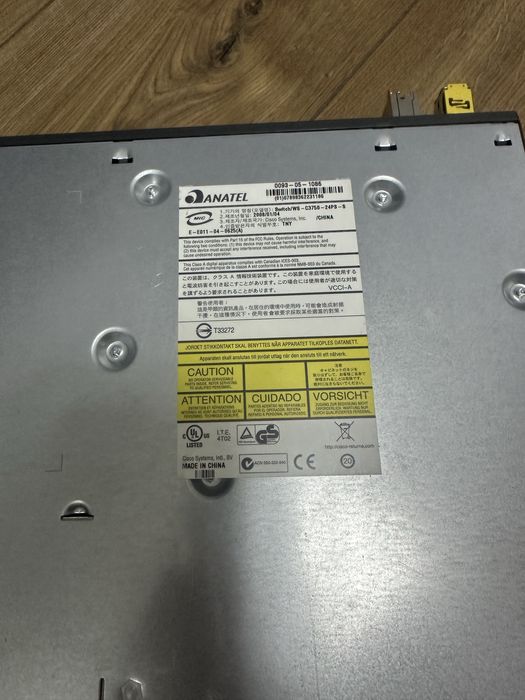 Poe Свитч Комутатор Cisco Catalyst WS-C3750-24